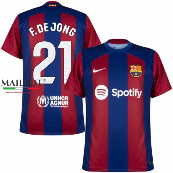 maillot barcelone F.de Jong domicile 2023/2024