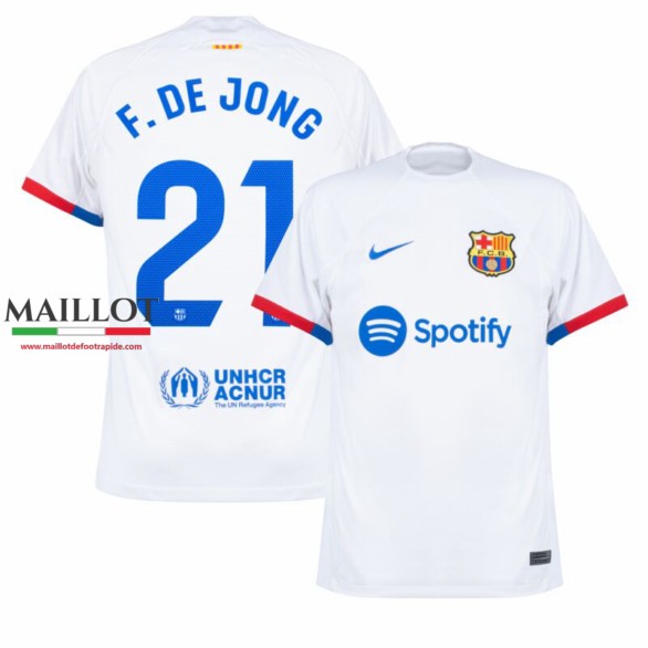 maillot barcelone F.de Jong Exterieur 2023/2024