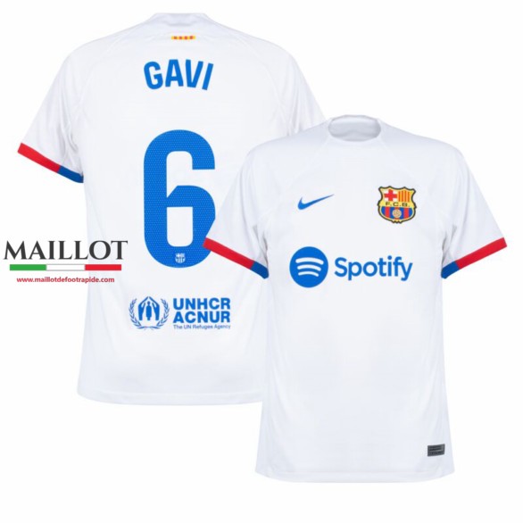 maillot barcelone Gavi Exterieur 2023/2024