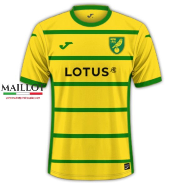 maillot Norwich City FC Domicile 2023/2024