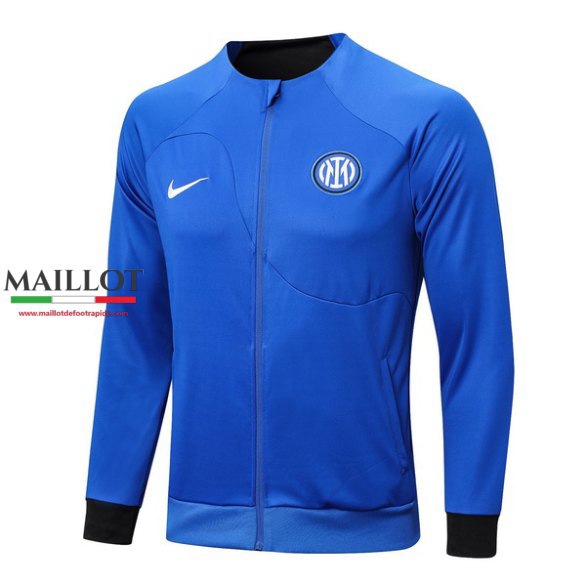 survetement Inter Milan 2023/2024 bleu
