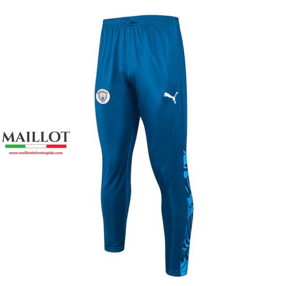 Pantalon survetement Manchester City bleu 2023/2024