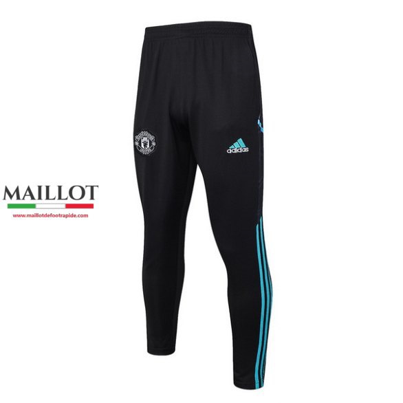 Pantalon survetement Manchester United 2023/2024 noir bleu